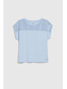 Moodo Светлосиня дамска тениска Moodo