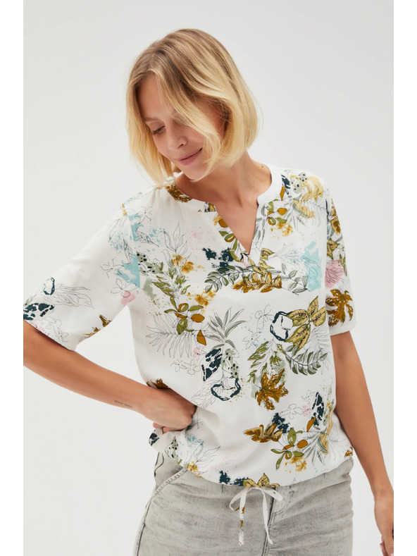 Moodo Светлобяла дамска риза