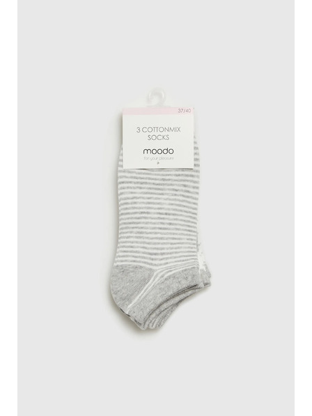 Moodo Светлосиви дамски чорапи