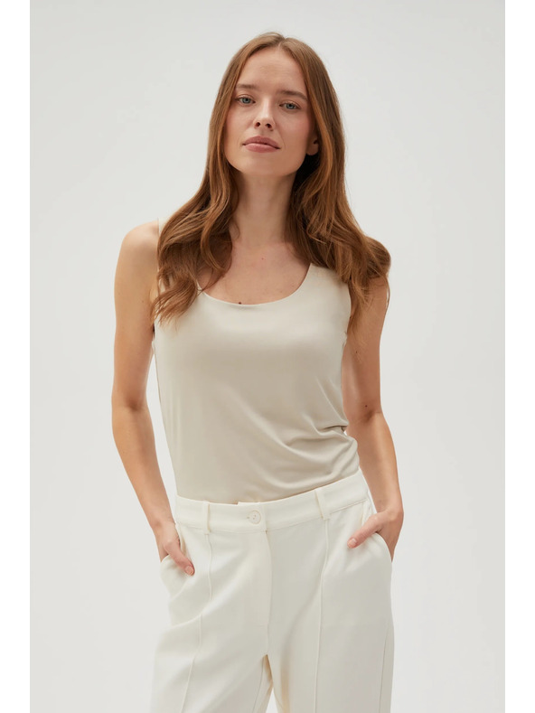 Moodo Бежов дамски топ