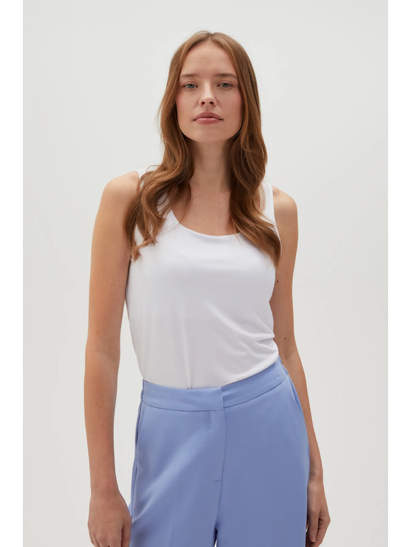 Moodo Бял дамски топ