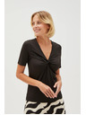 Moodo Черна дамска тениска