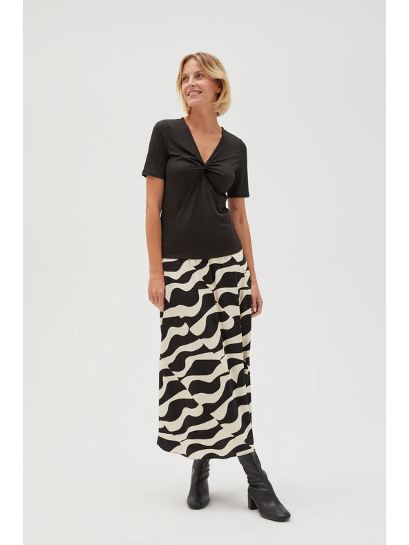 Moodo Черна дамска тениска