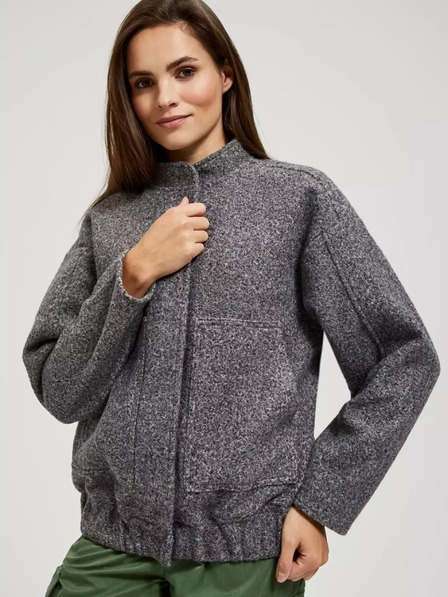 Moodo Сив melanže бомбър