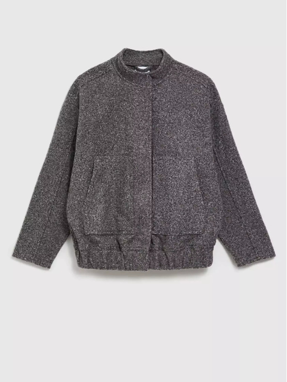 Moodo Сив melanže бомбър