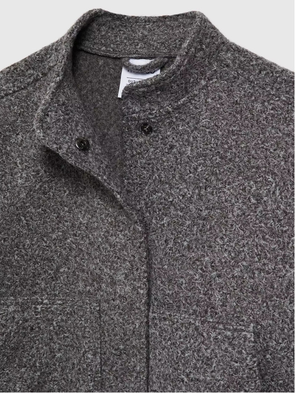 Moodo Сив melanže бомбър