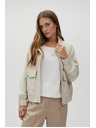 Moodo Светлобежово дамско яке