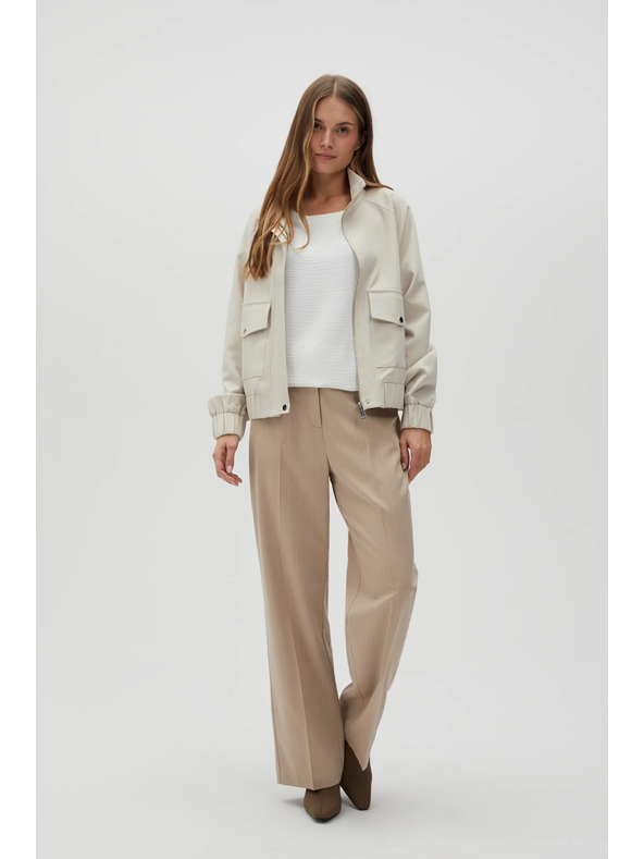 Moodo Светлобежово дамско яке