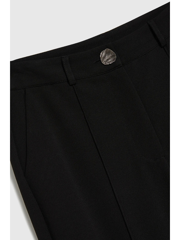 Moodo Черни дамски панталони