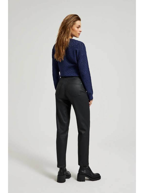 Moodo Черни дамски панталони