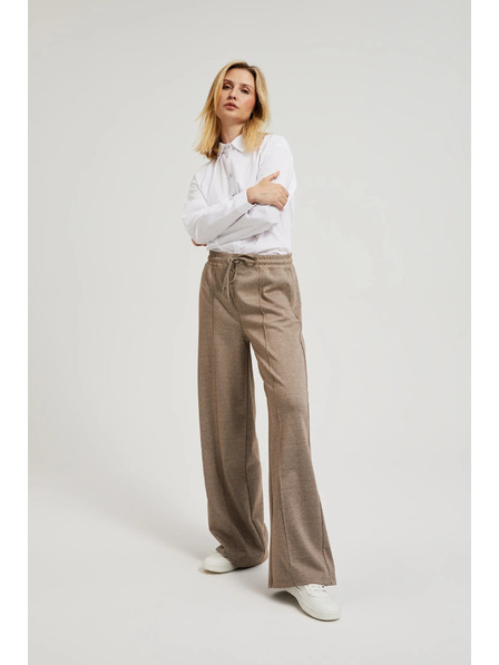 Moodo Бежови дамски панталони