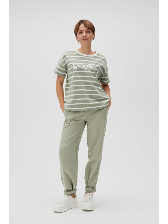 Moodo Маслинени райета тениска