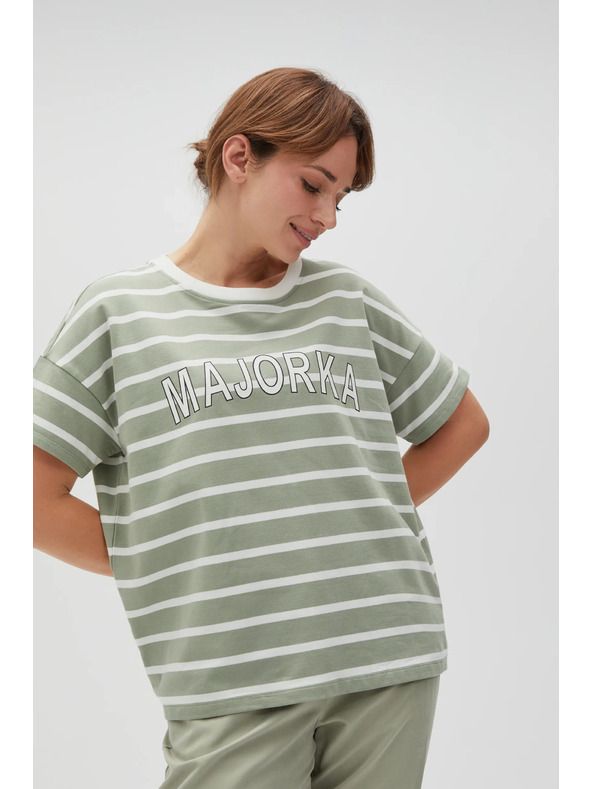 Moodo Маслинени райета тениска