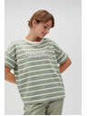 Moodo Маслинени райета тениска