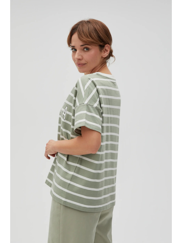 Moodo Маслинени райета тениска