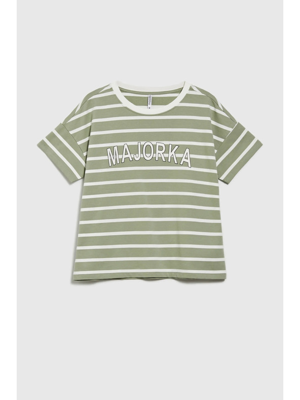 Moodo Маслинени райета тениска