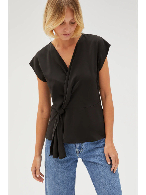 Moodo Черна дамска риза