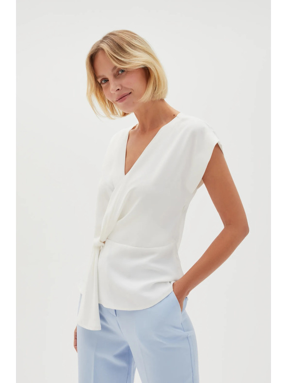 Moodo Бяла дамска риза