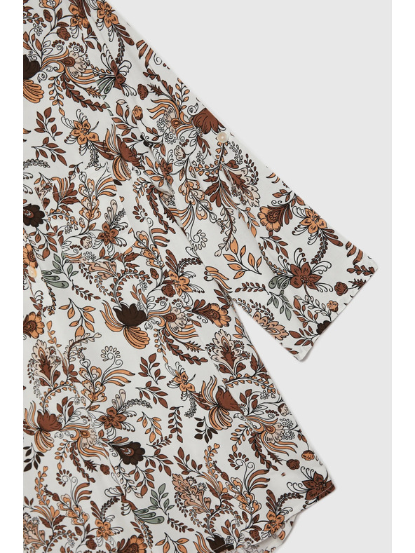 Moodo Бежова дамска риза