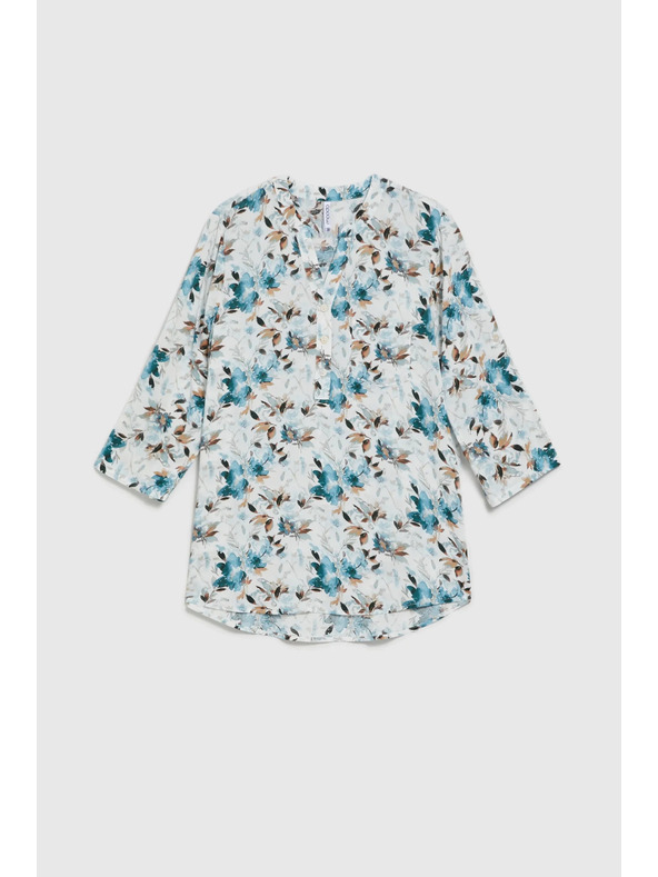 Moodo Свежозелена дамска риза