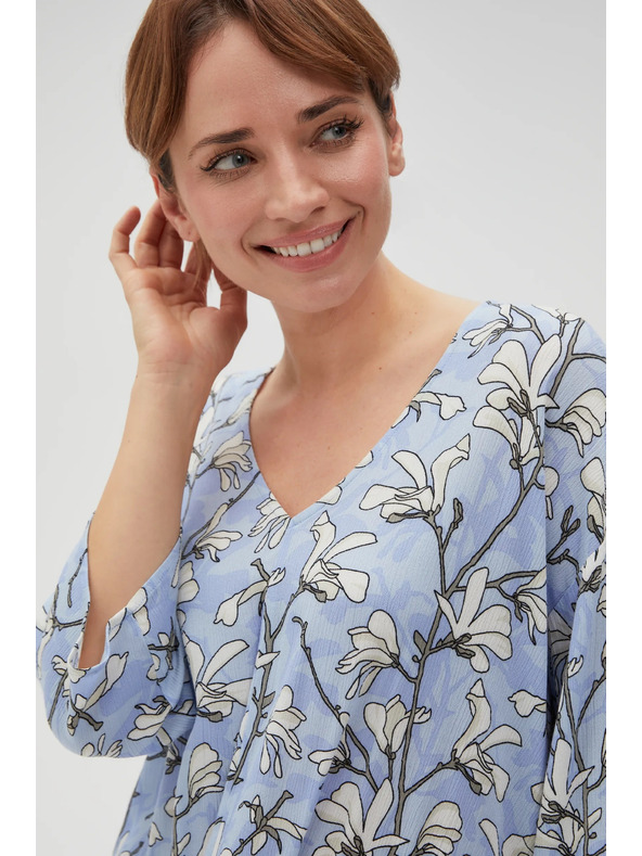 Moodo Синя дамска риза