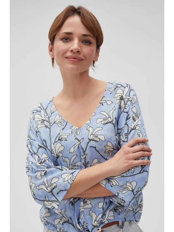 Moodo Синя дамска риза