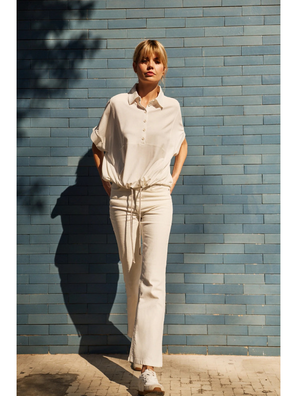 Moodo Бяла дамска блуза