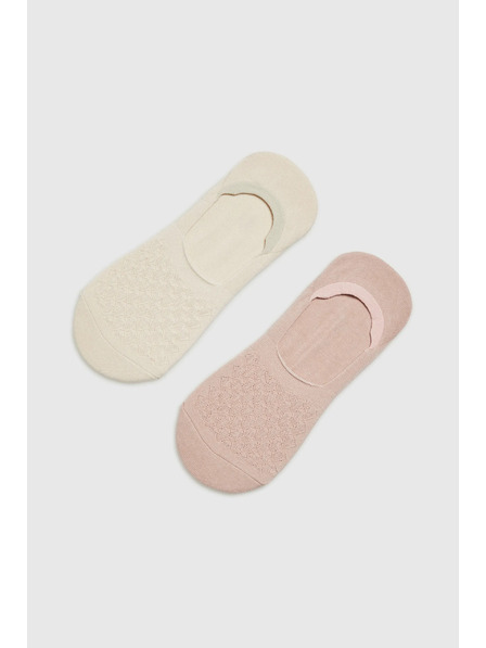 Moodo Бежови дамски чорапи