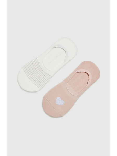 Moodo Светлобежови дамски чорапи