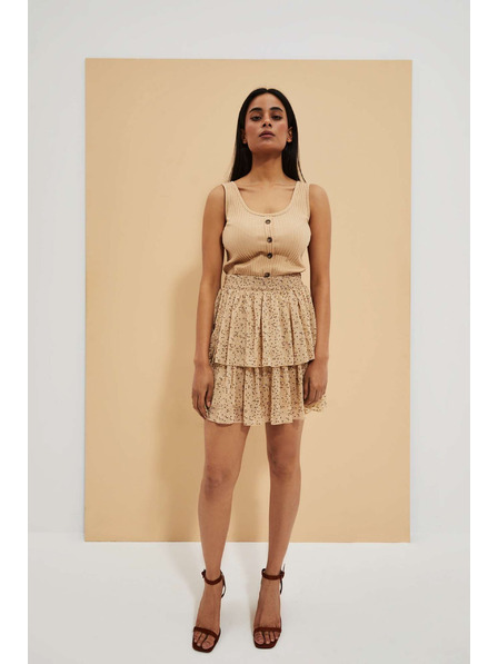 Moodo Бежова дамска пола