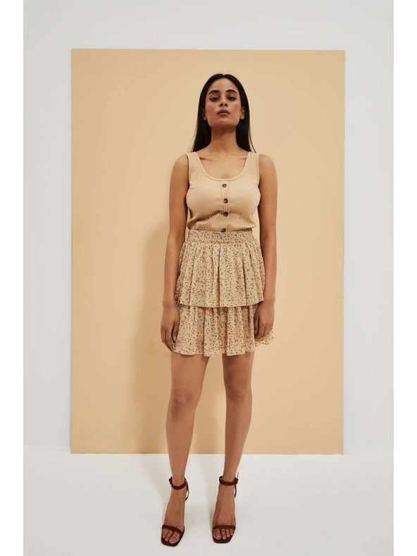 Moodo Бежова дамска пола