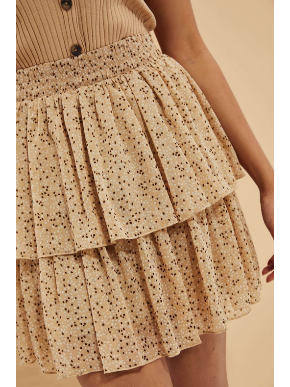 Moodo Бежова дамска пола