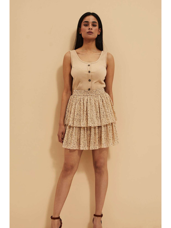 Moodo Бежова дамска пола