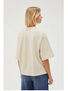 Moodo Бежова дамска тениска