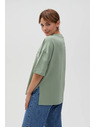 Moodo Маслинена дамска тениска