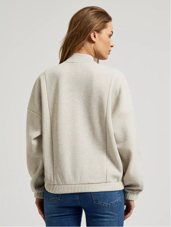 Moodo Бежово късо яке