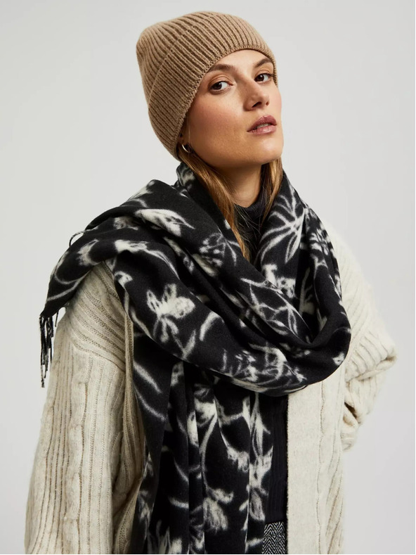 Moodo Бежова дамска шапка