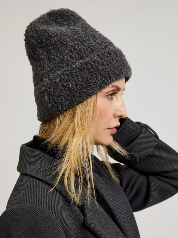 Moodo Сива дамска шапка