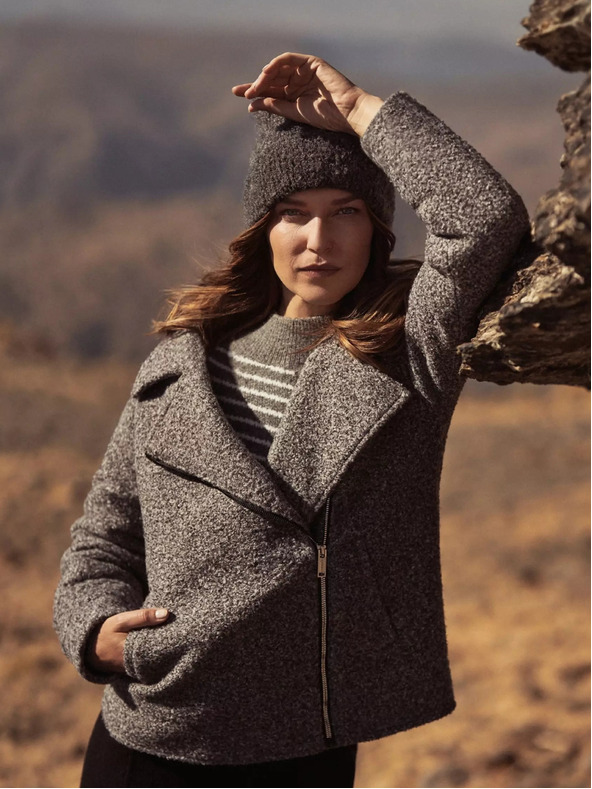 Moodo Сива дамска шапка