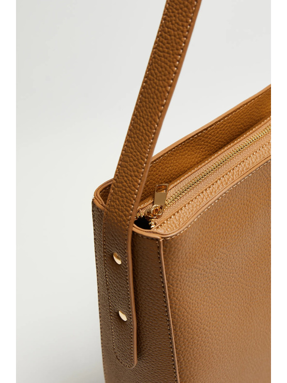 Moodo Бежова дамска чанта