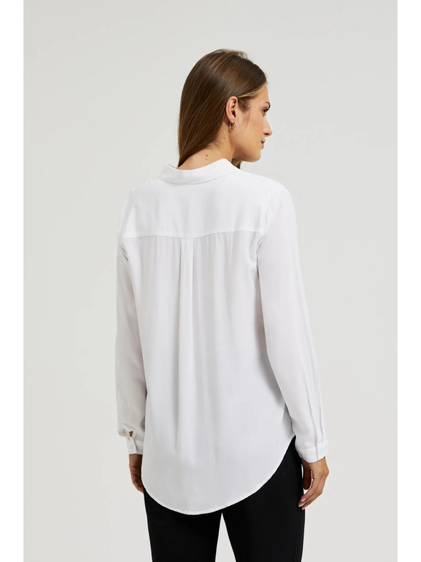 Moodo Бяла дамска риза
