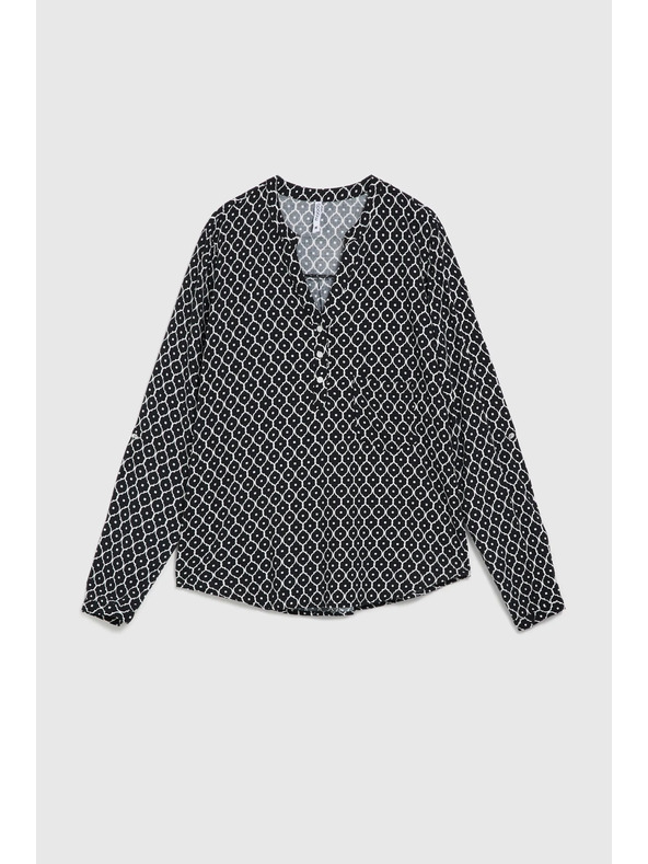 Moodo Черно-бяла дамска риза