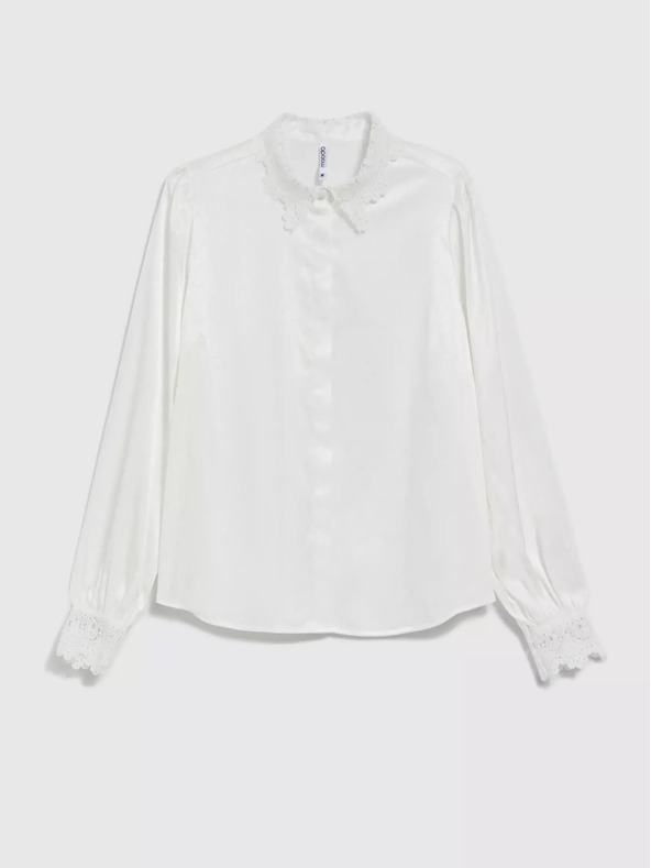 Moodo Бяла дамска риза