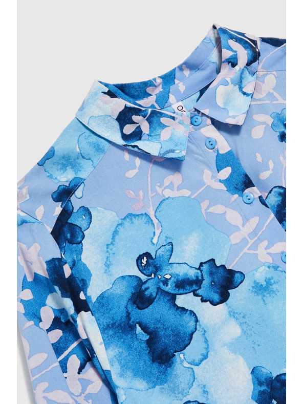 Moodo Тъмносиня дамска риза