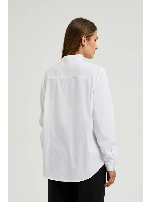 Moodo Бяла дамска риза