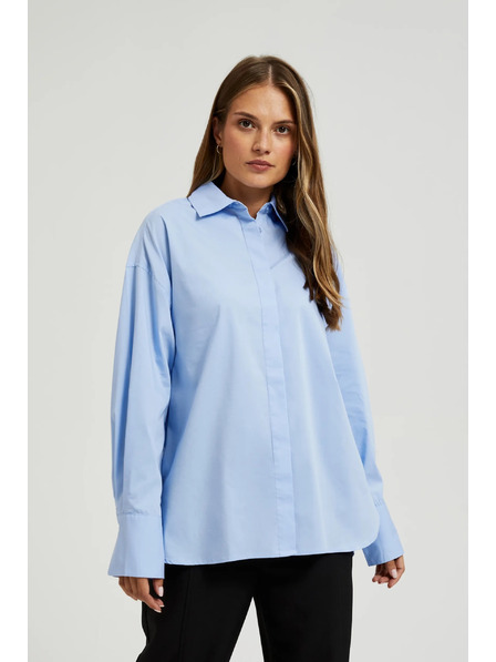 Moodo Синя дамска риза