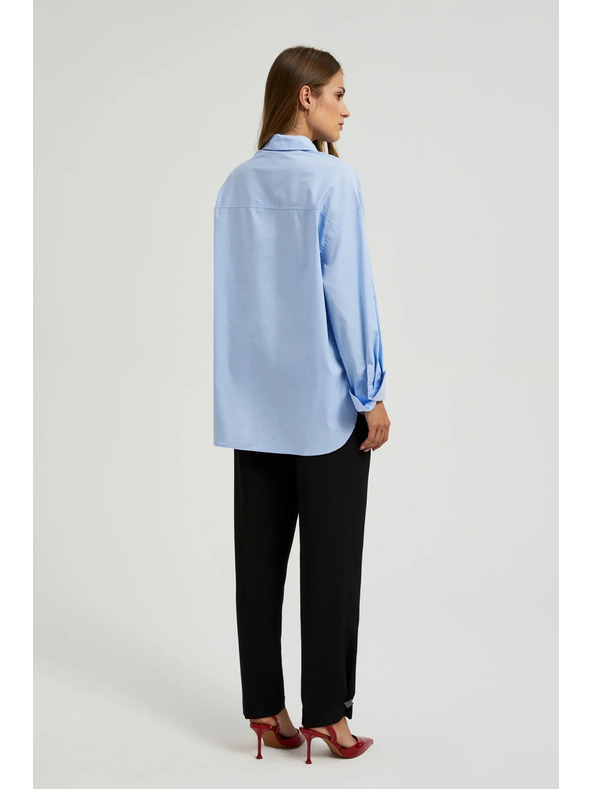 Moodo Синя дамска риза