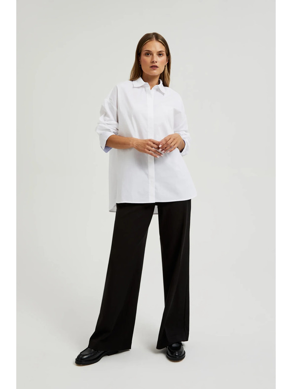 Moodo Бяла дамска риза