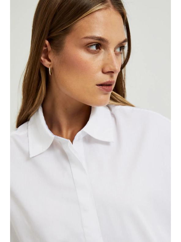 Moodo Бяла дамска риза