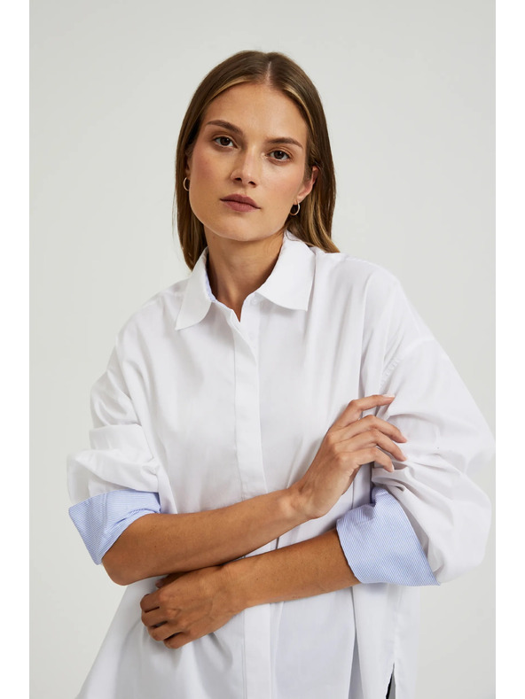 Moodo Бяла дамска риза